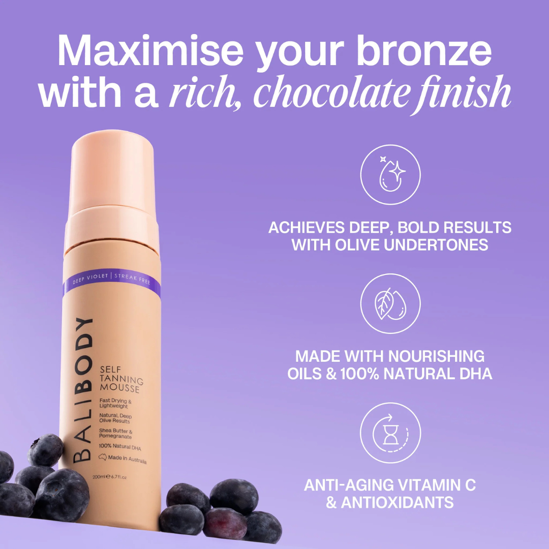 Deep Violet Self Tanning Mousse